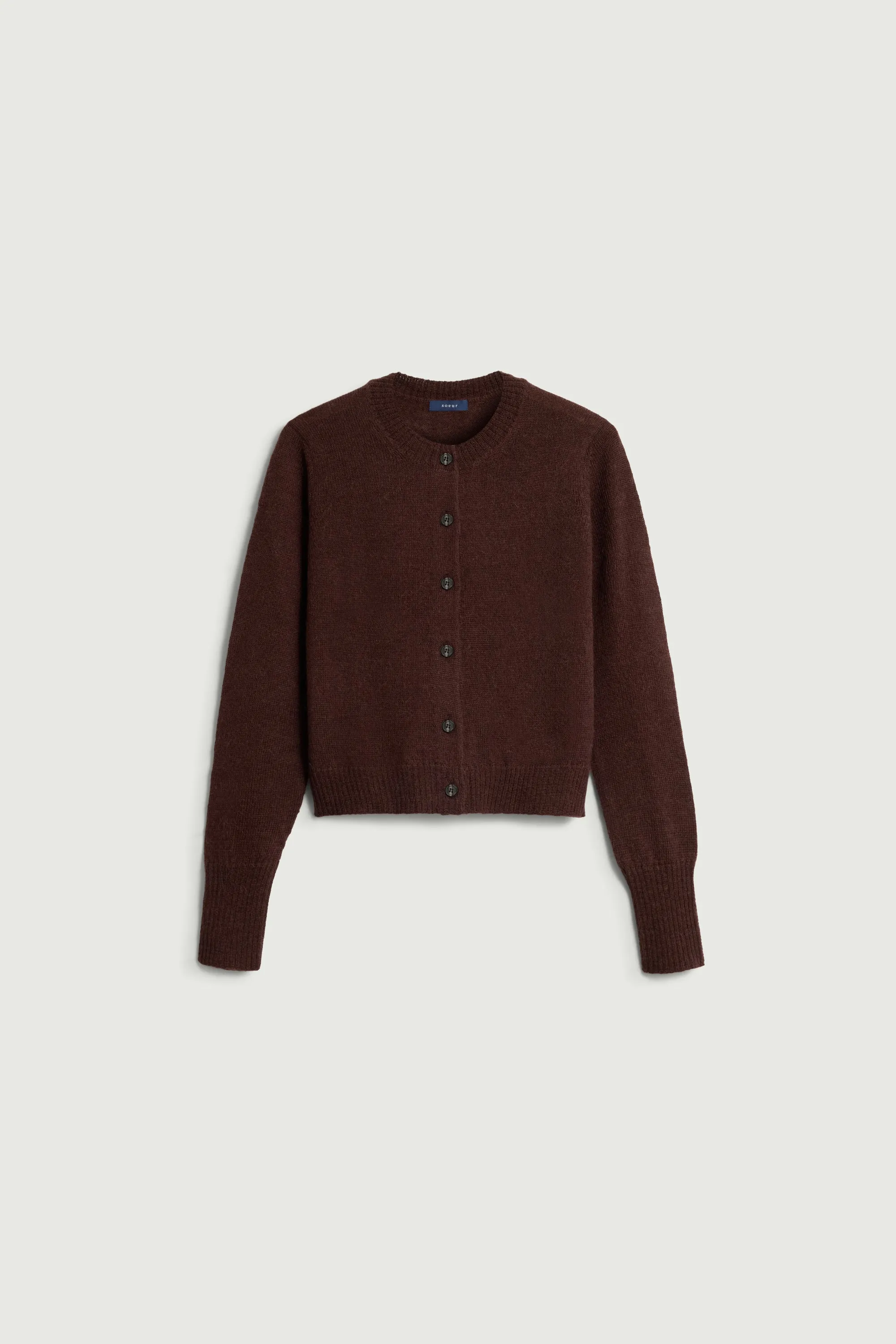 CARDIGAN GRIFFITH MARRON sold by soeur product image thumbnail 3