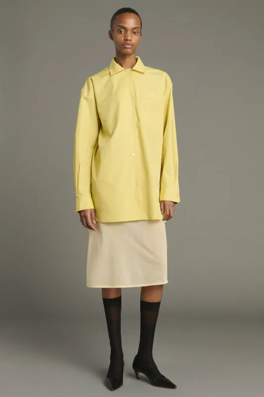 CHEMISE KITA JAUNE/BEIGE made by soeur