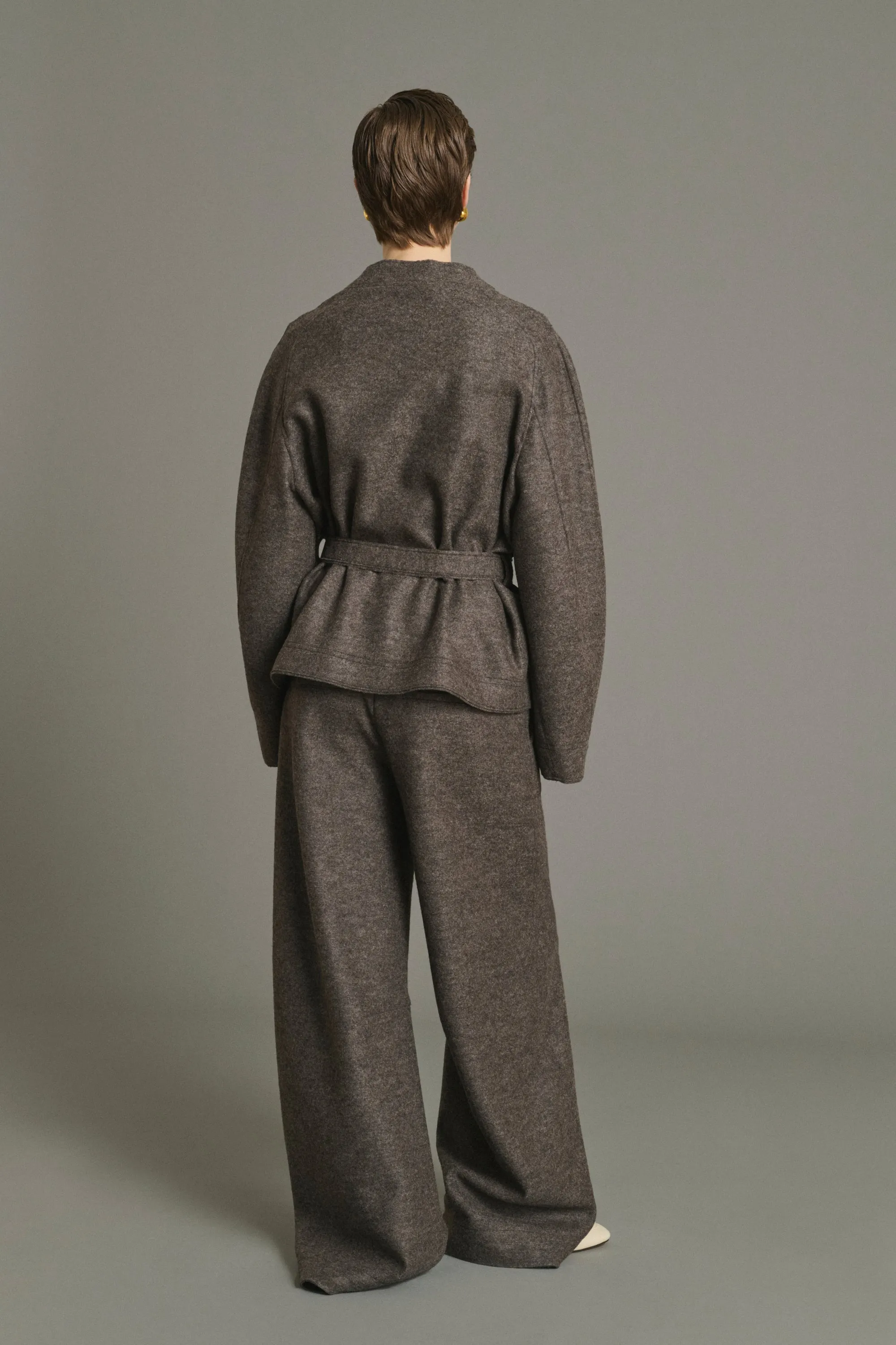 VESTE THEIA TAUPE CHINÉ sold by soeur product image thumbnail 4