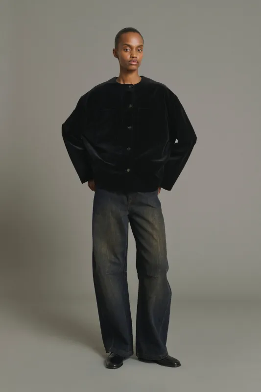 VESTE LOUIS NOIR made by soeur