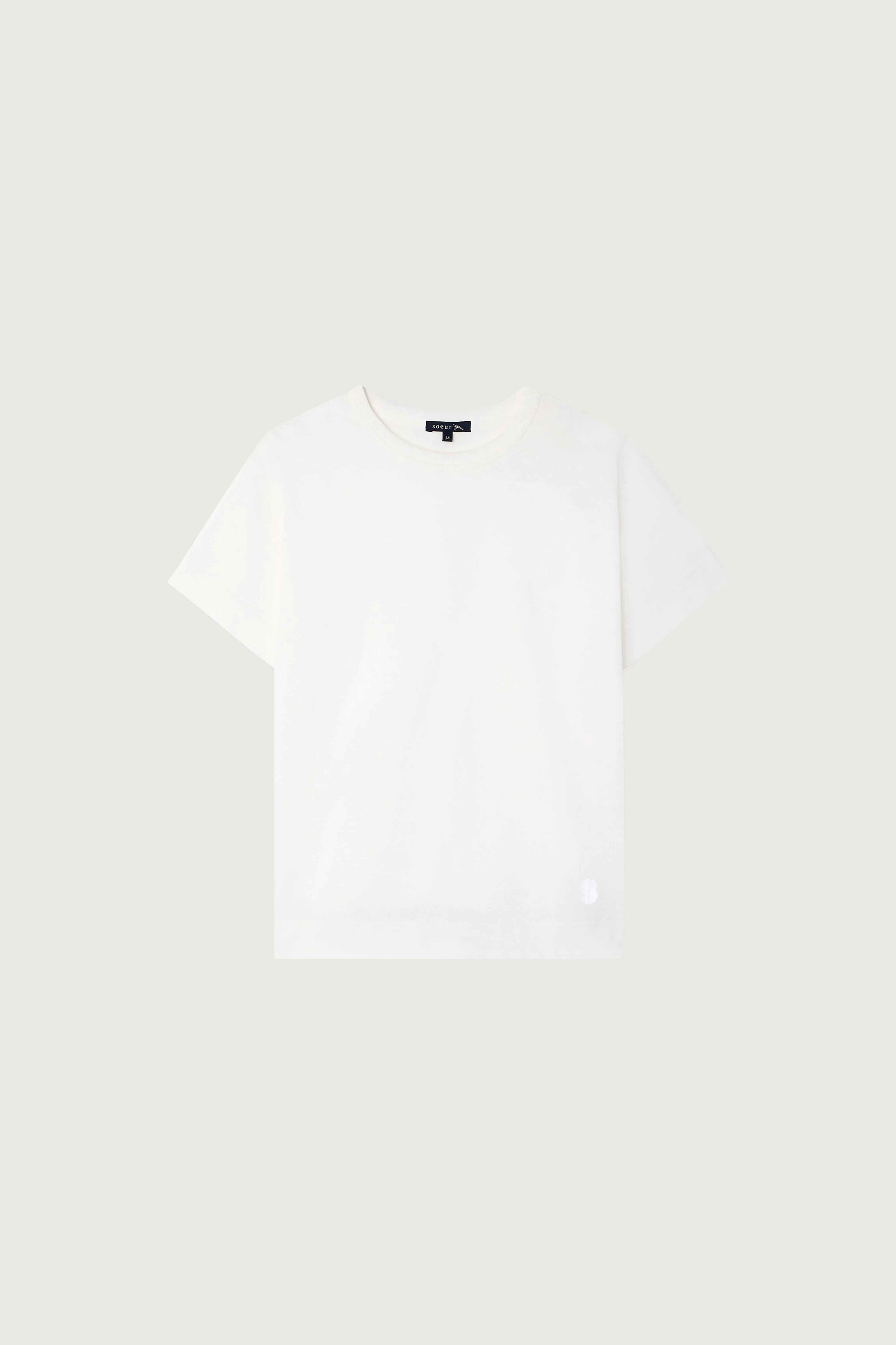 TEE-SHIRT BASIC BLANC sold by soeur product image thumbnail 4
