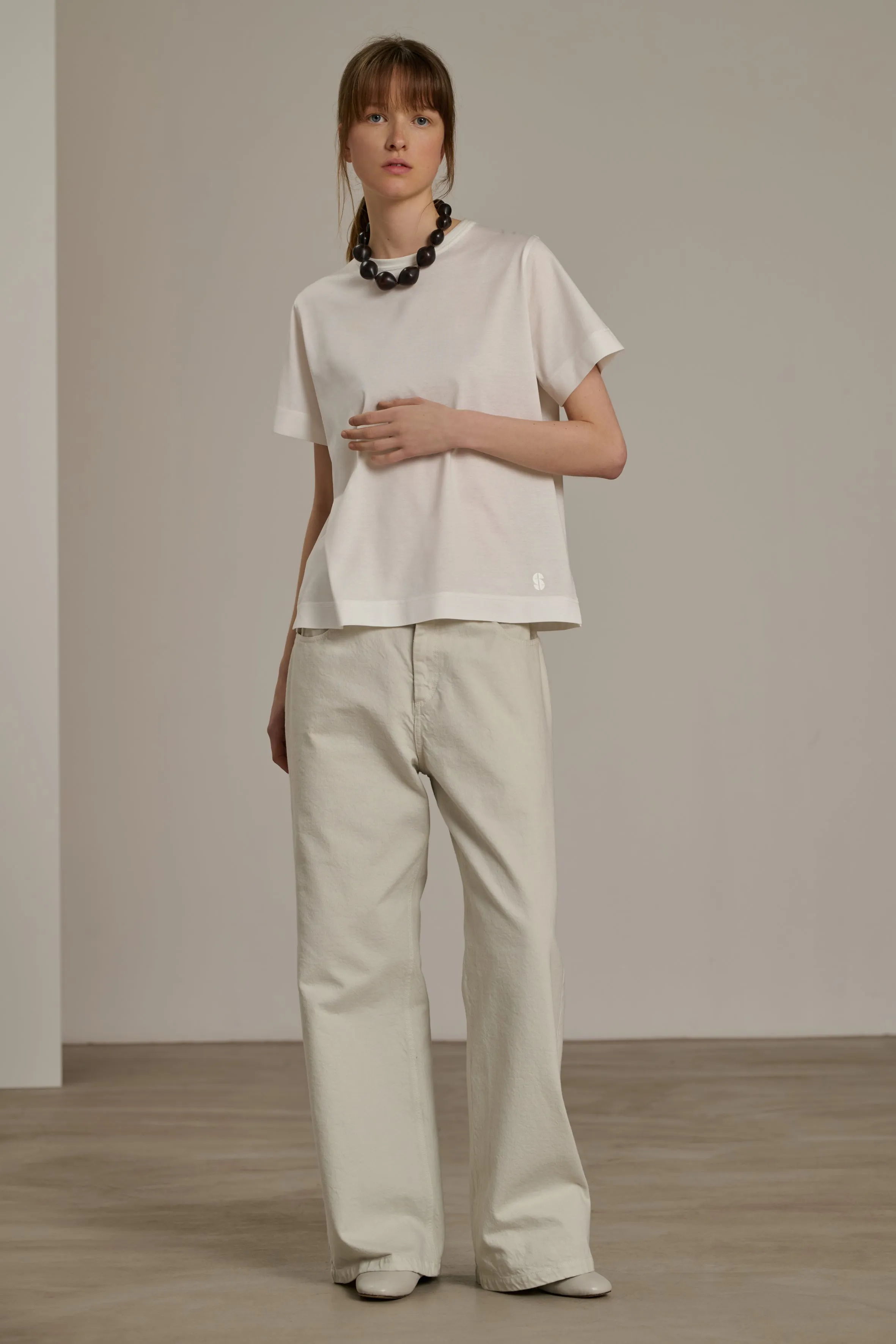 TEE-SHIRT BASIC BLANC sold by soeur product image thumbnail 2