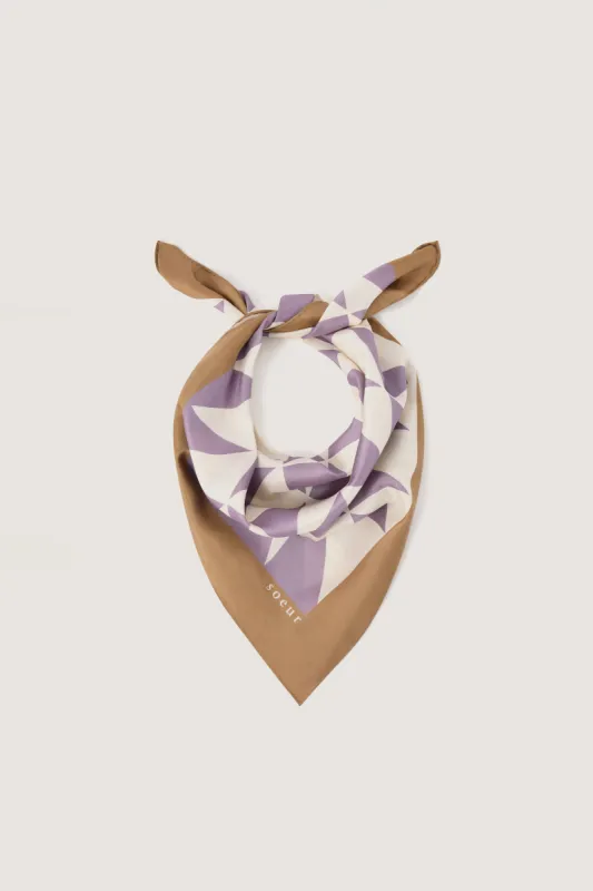 FOULARD CARRE VIOLET sold by soeur