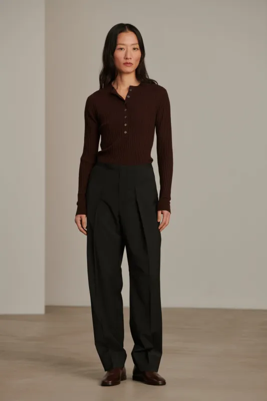 PANTALON CASIMIR  NOIR sold by soeur