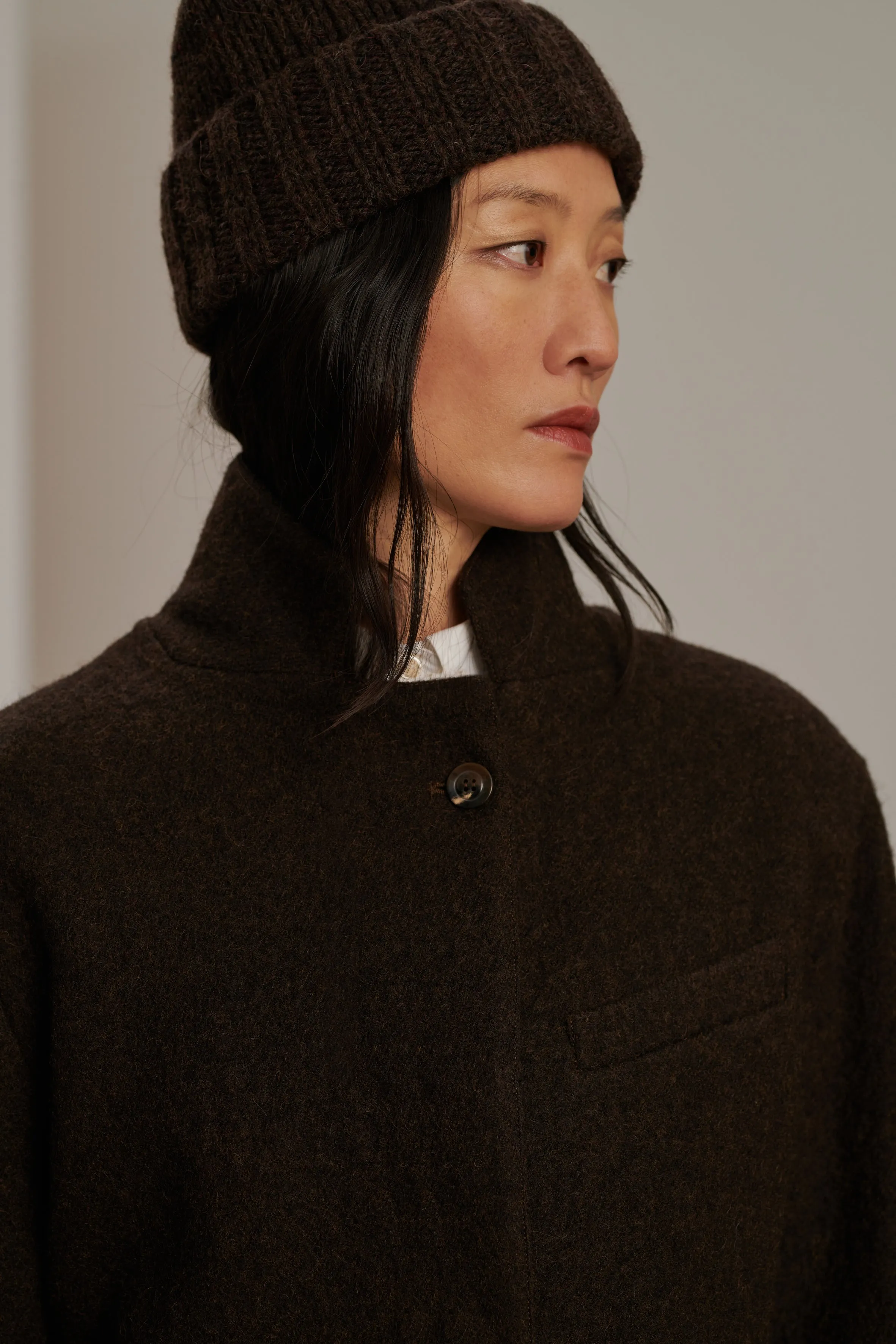 VESTE CLAUDE MARRON sold by soeur product image thumbnail 2