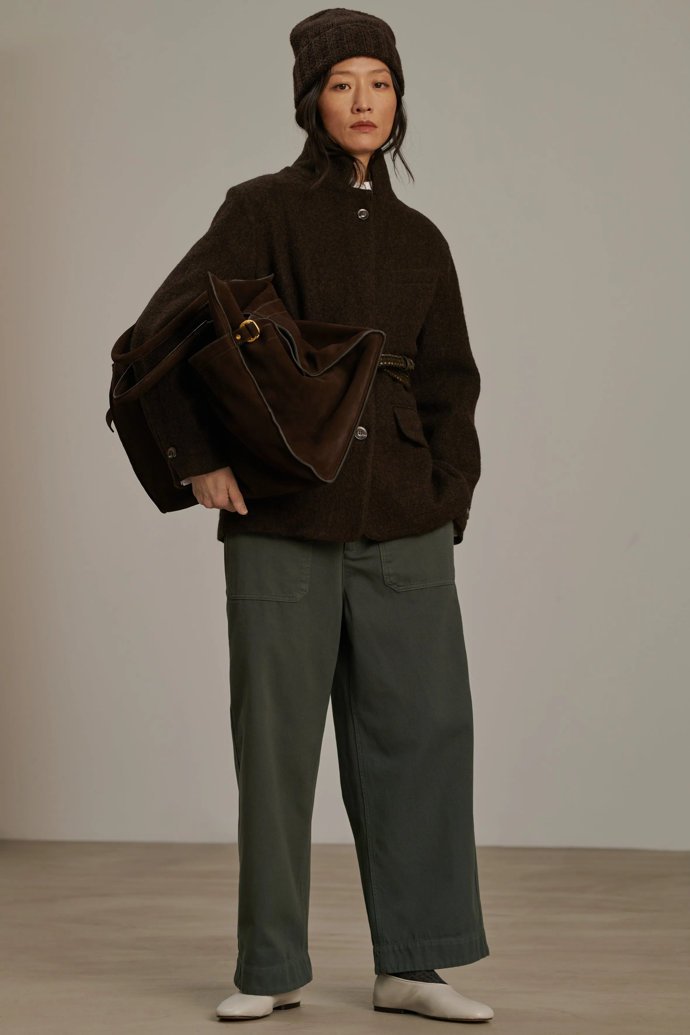 VESTE CLAUDE MARRON sold by soeur product image thumbnail 4