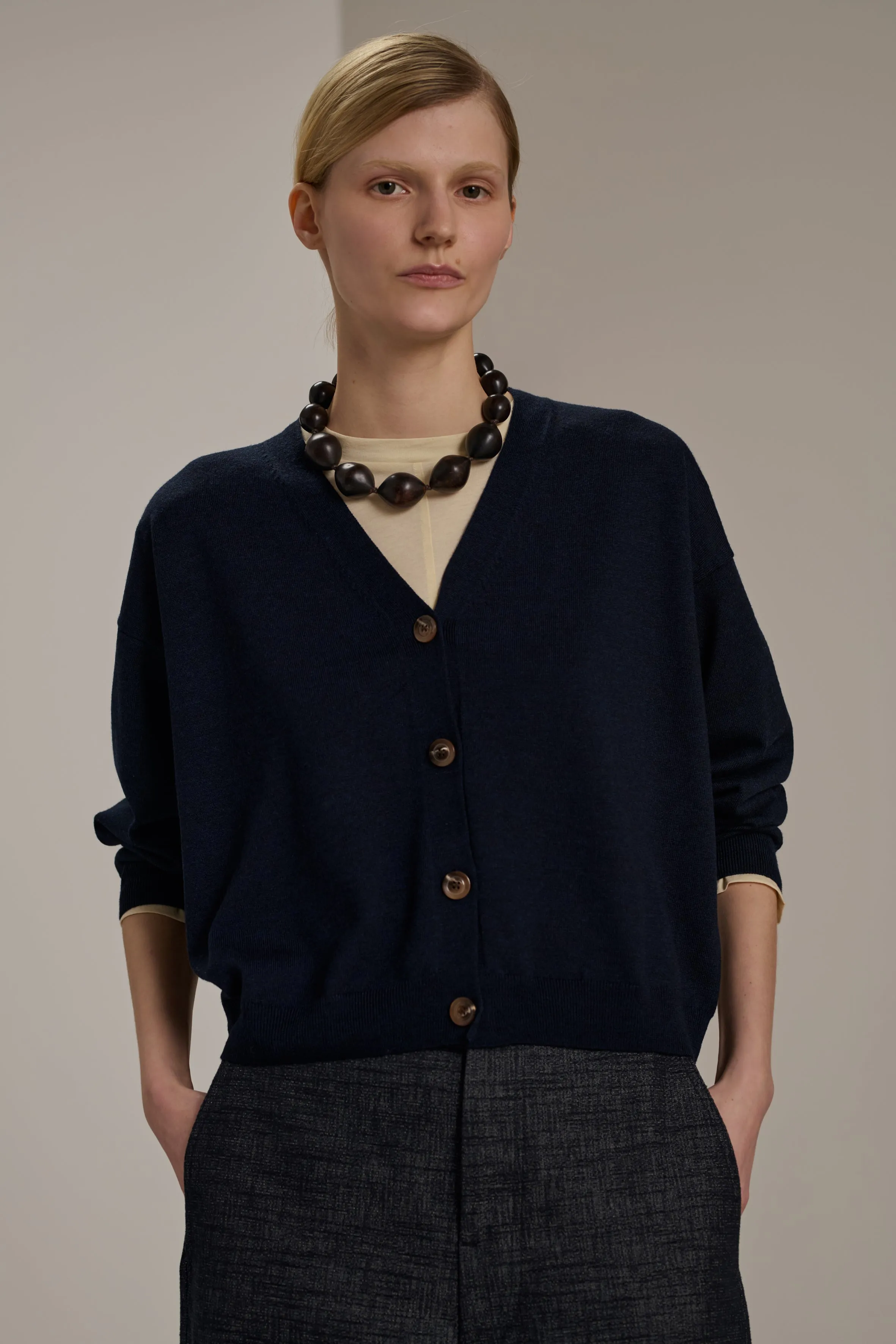 CARDIGAN IDEM NAVY sold by soeur