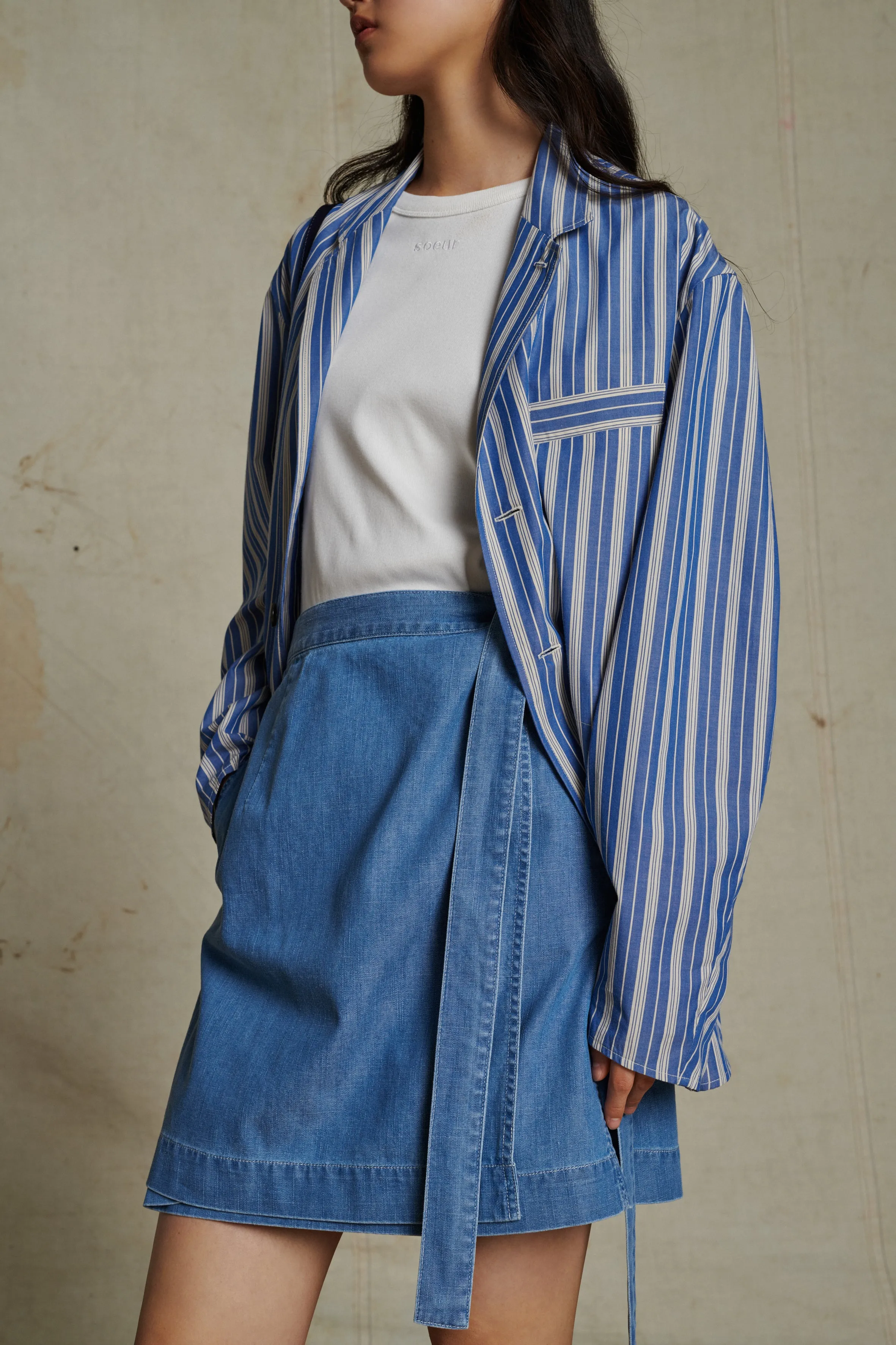 JUPE AIME BLEUE sold by soeur