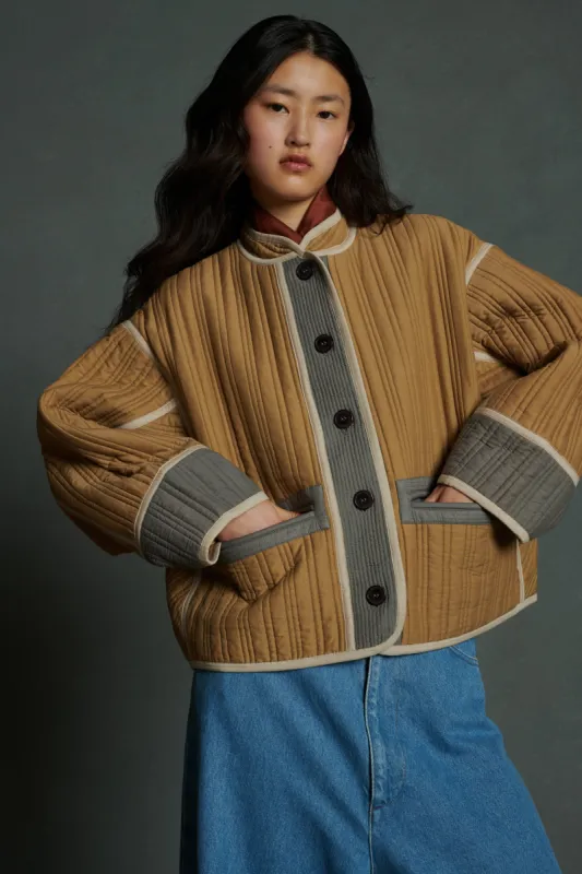 VESTE PATCHOULI BEIGE made by soeur