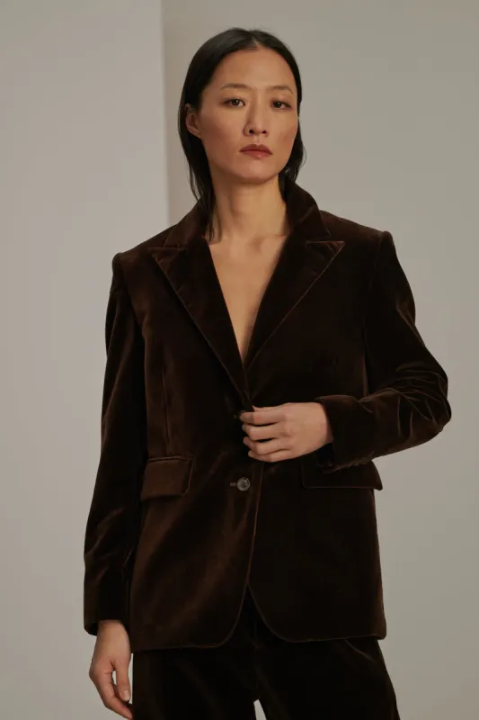 VESTE CASSIOPEE  MARRON sold by soeur