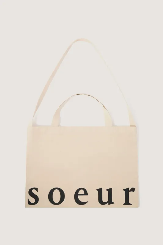 OFFERT - MAXI TOTEBAG ECRU made by soeur