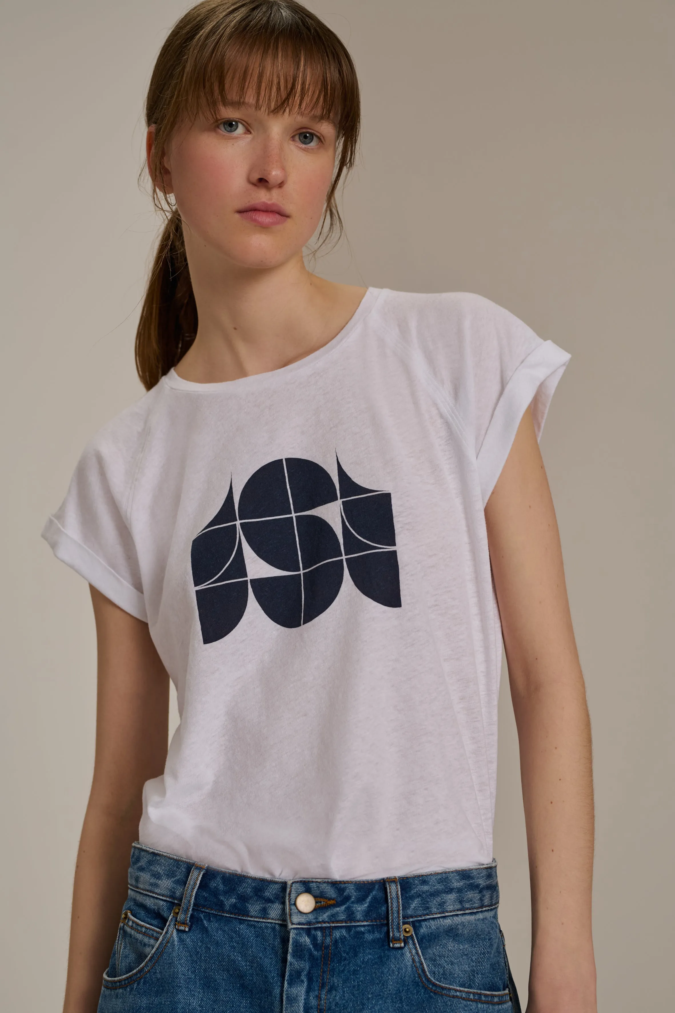 TEE-SHIRT VALENTINA BLANC sold by soeur