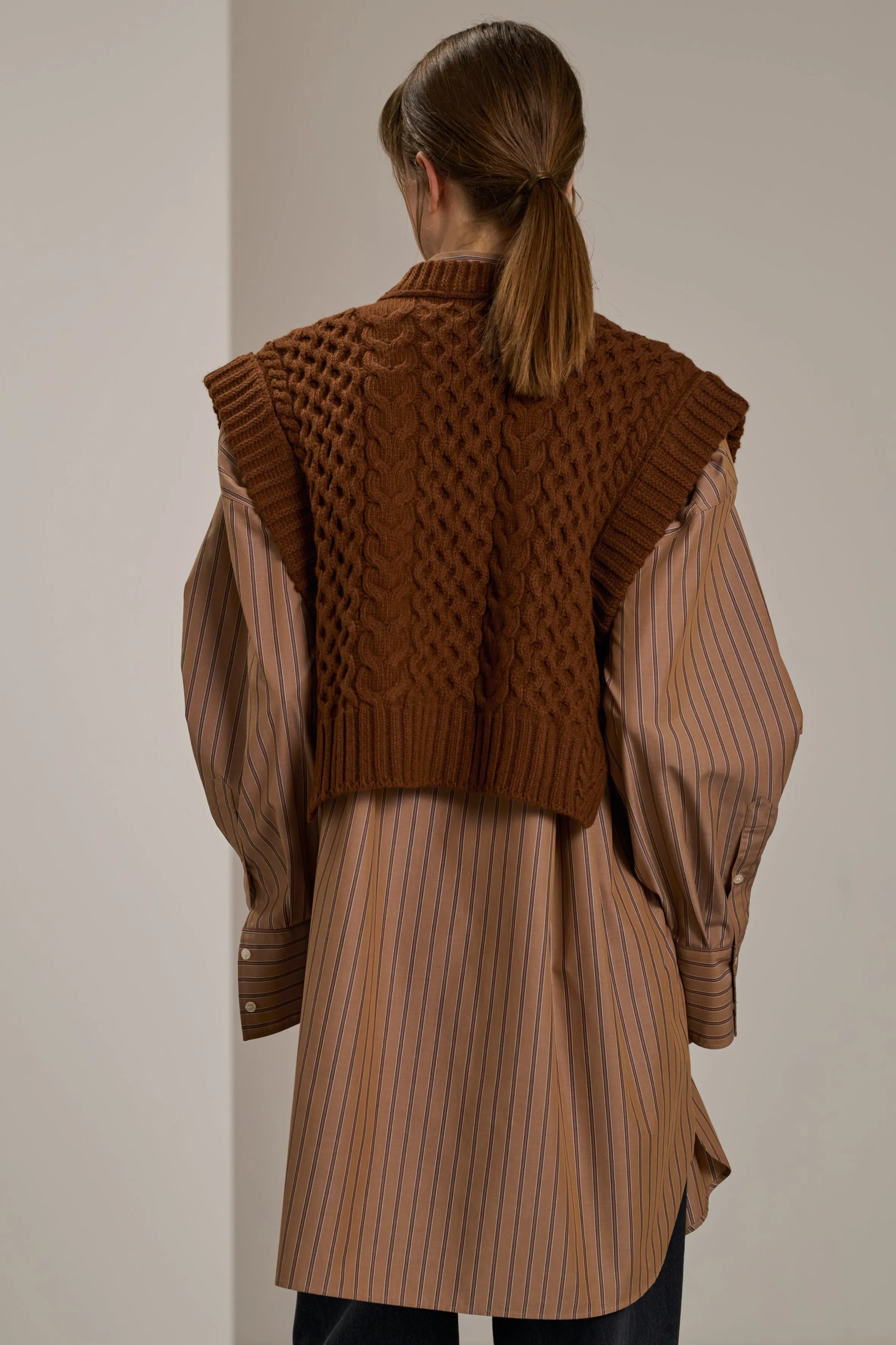 CARDIGAN BARON MARRON sold by soeur product image thumbnail 3