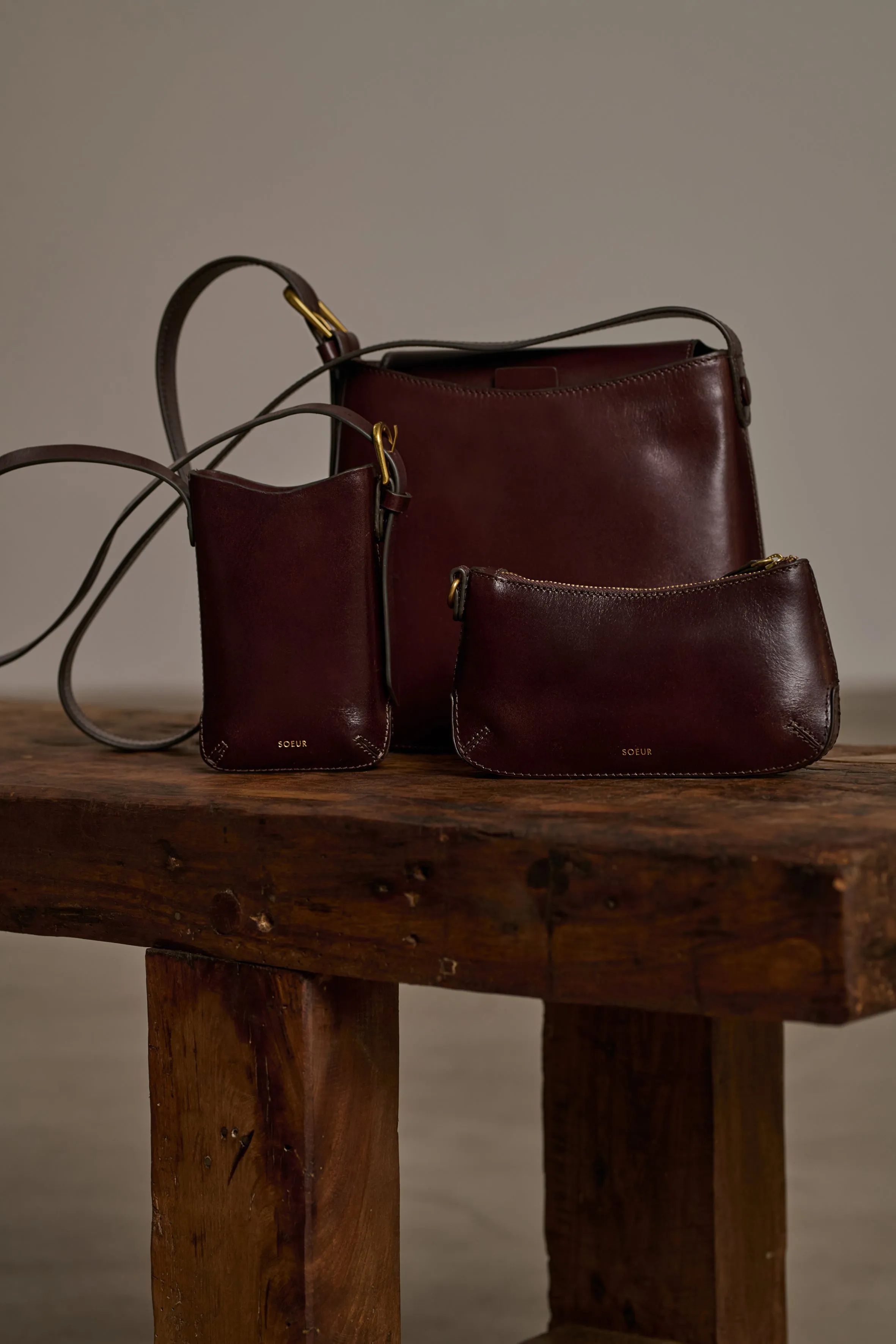 PORTE-MONNAIE COSMOS MARRON sold by soeur product image thumbnail 5