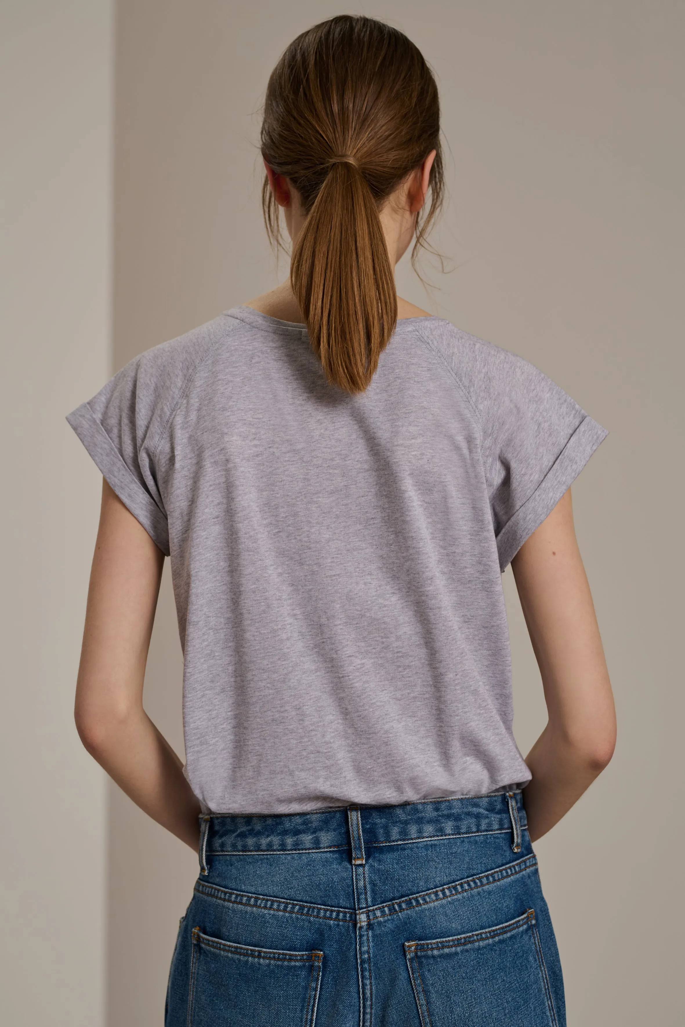 TEE-SHIRT VALENTINA GRIS sold by soeur product image thumbnail 2