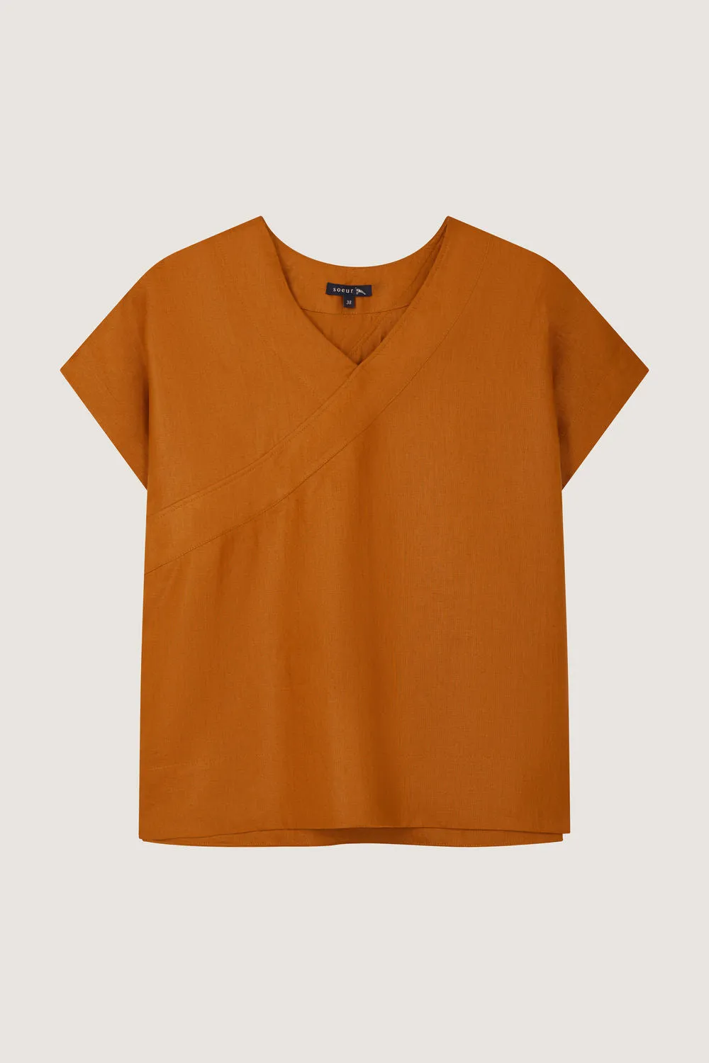 CHEMISE UZES ORANGE sold by soeur product image thumbnail 5