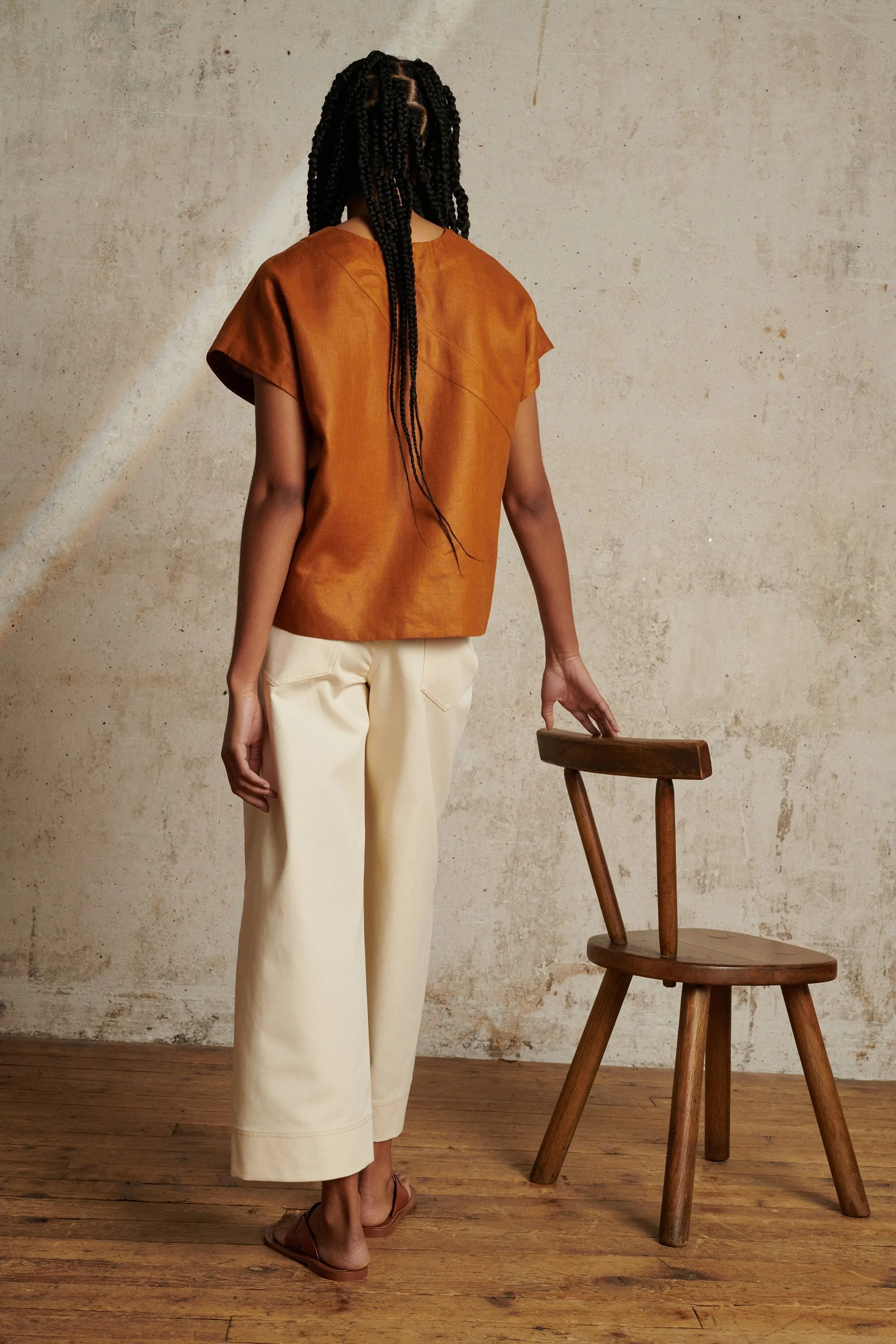 CHEMISE UZES ORANGE sold by soeur product image thumbnail 4