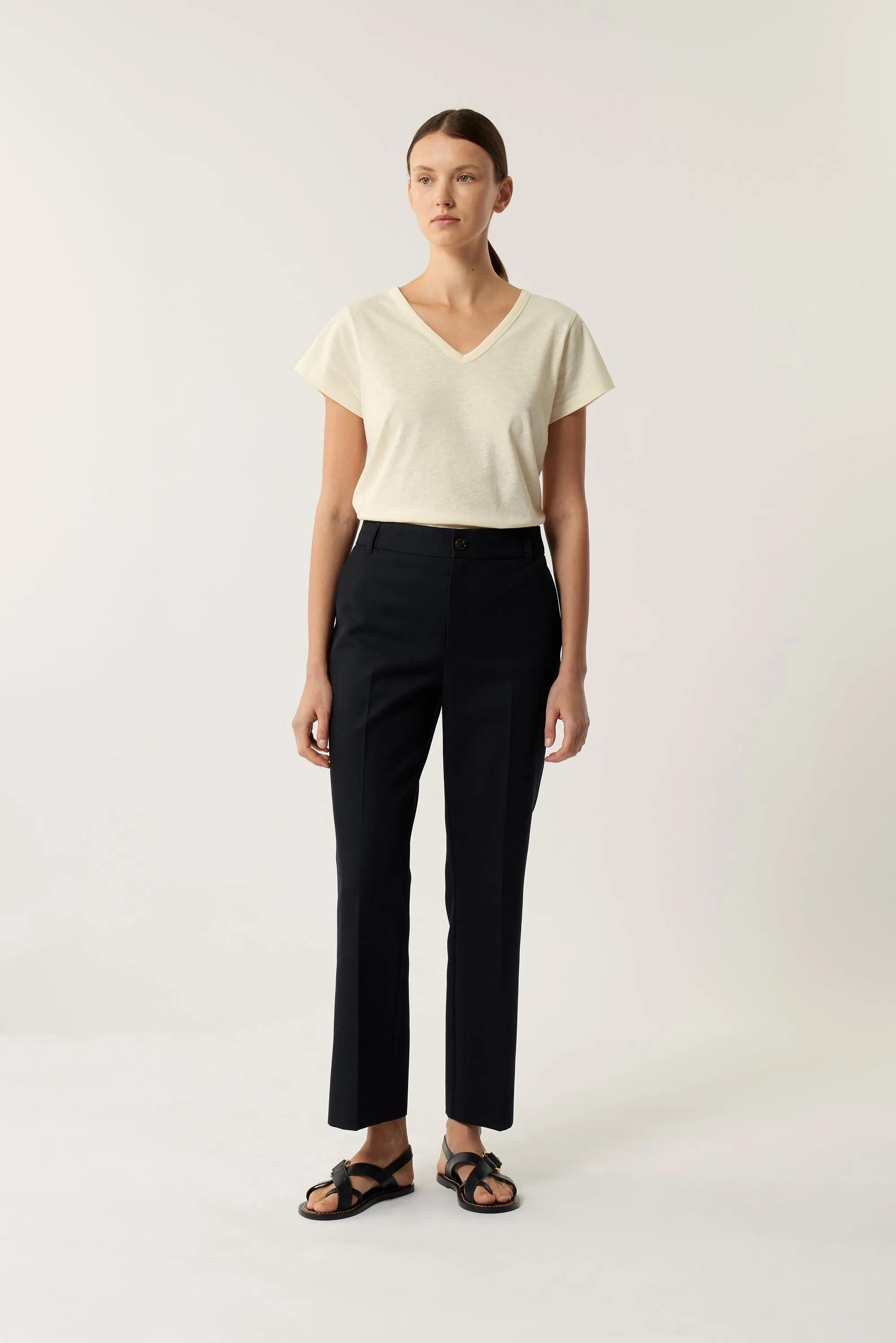 TEE-SHIRT DOMINIQUE ECRU sold by soeur product image thumbnail 3