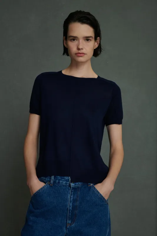 PULL AZUL NAVY made by soeur