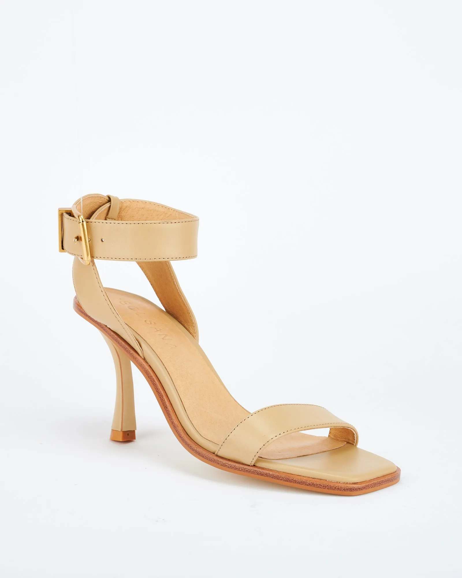 Lelu Heel Parchment/Gold sold by Sol Sana product image thumbnail 2