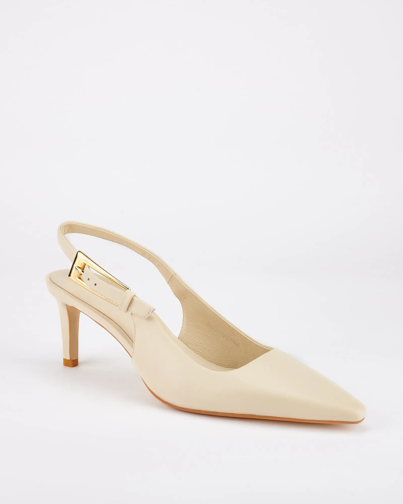 Voltaire Heel Off White sold by Sol Sana product image thumbnail 3