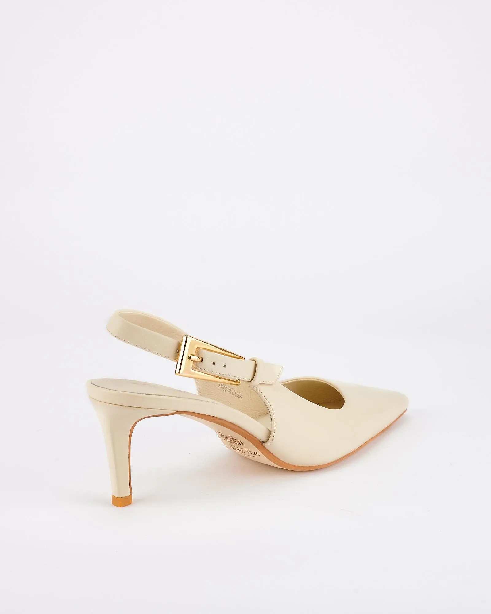 Voltaire Heel Off White sold by Sol Sana product image thumbnail 2