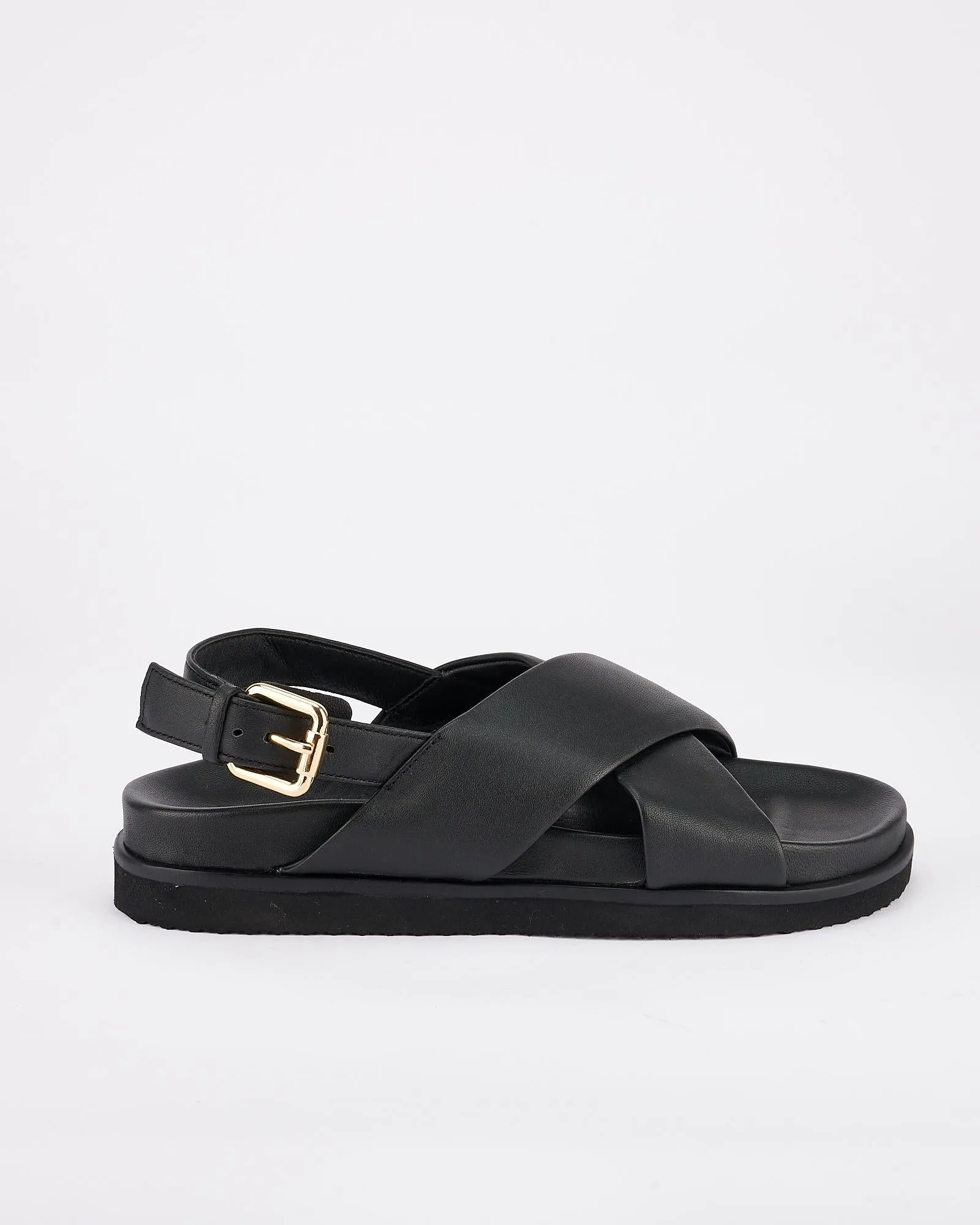 VIVA FOOTBED BLACK sold by Sol Sana