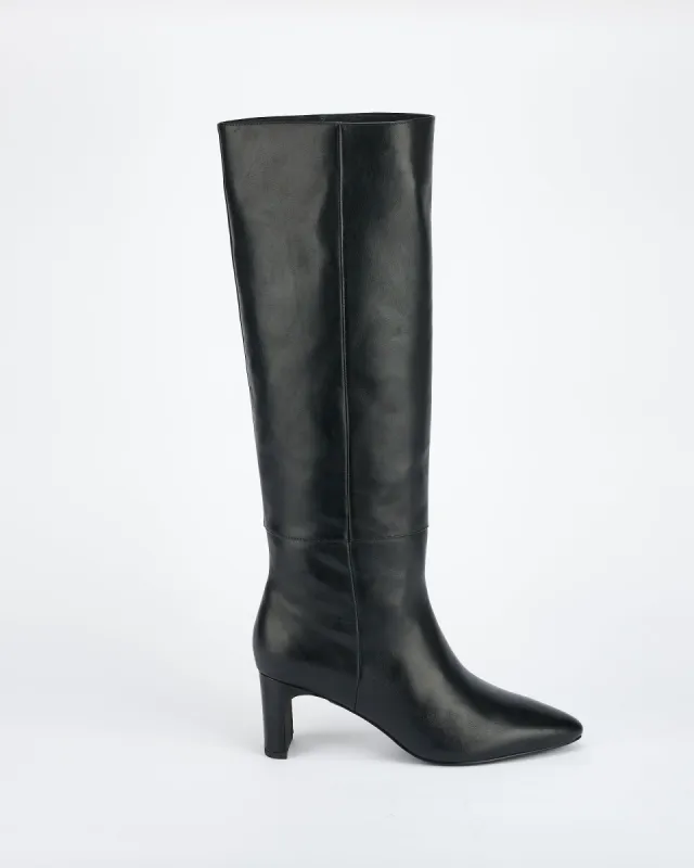 Sinna Knee High Boot Black sold by Sol Sana