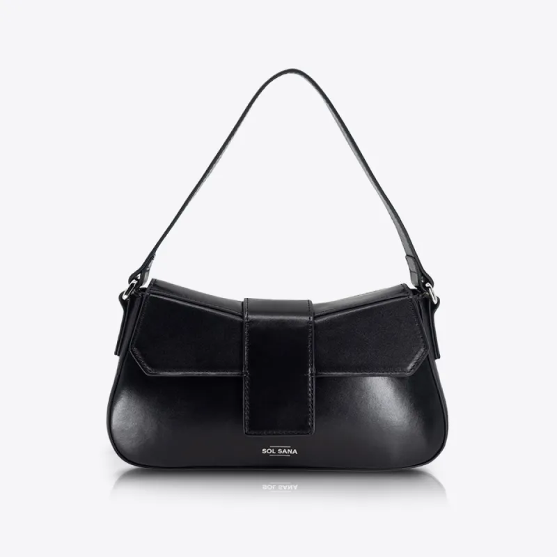 Baguette Bag Black/Silver sold by Sol Sana