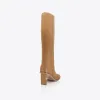 Eon Knee High Boot Tan sold by Sol Sana