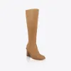 Eon Knee High Boot Tan sold by Sol Sana