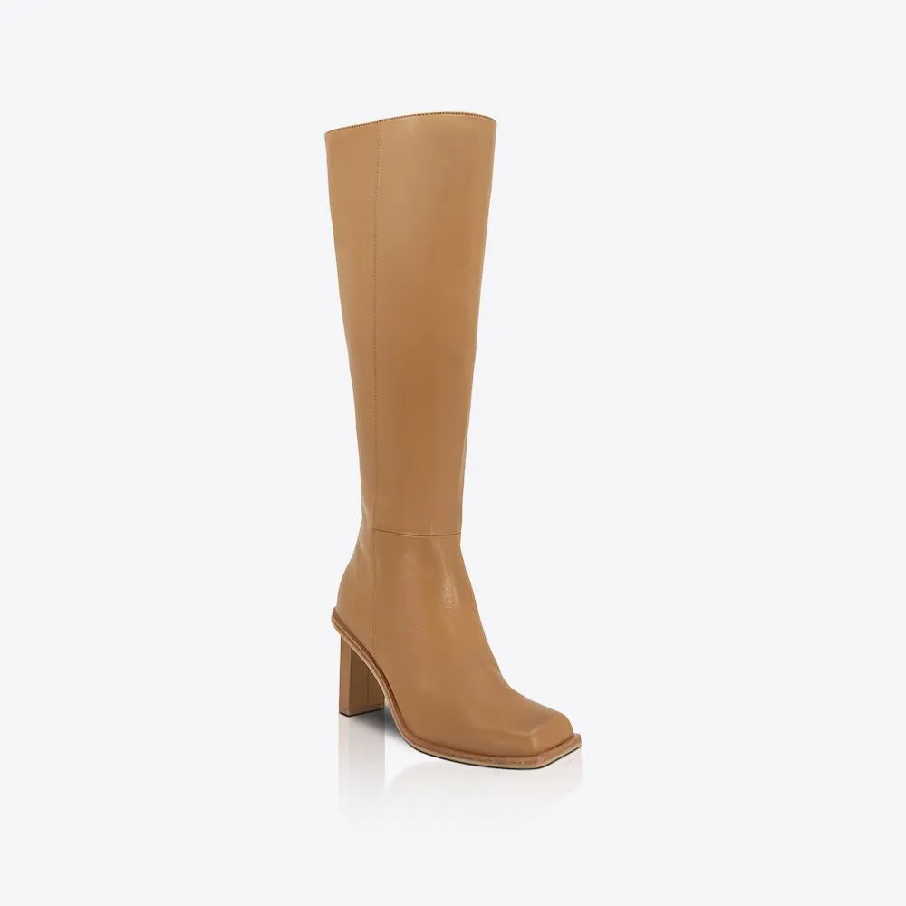 Eon Knee High Boot Tan sold by Sol Sana product image thumbnail 3