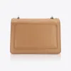 Flap Bag Tan/Silver sold by Sol Sana