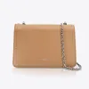 Flap Bag Tan/Silver sold by Sol Sana