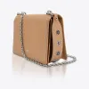Flap Bag Tan/Silver sold by Sol Sana