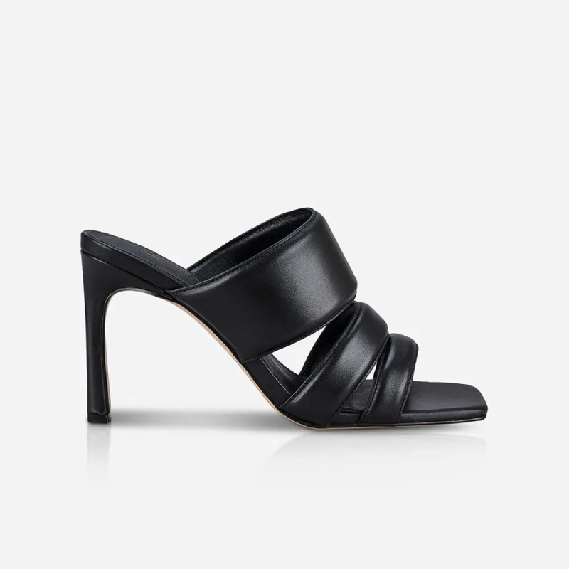 Pia Mule Black sold by Sol Sana