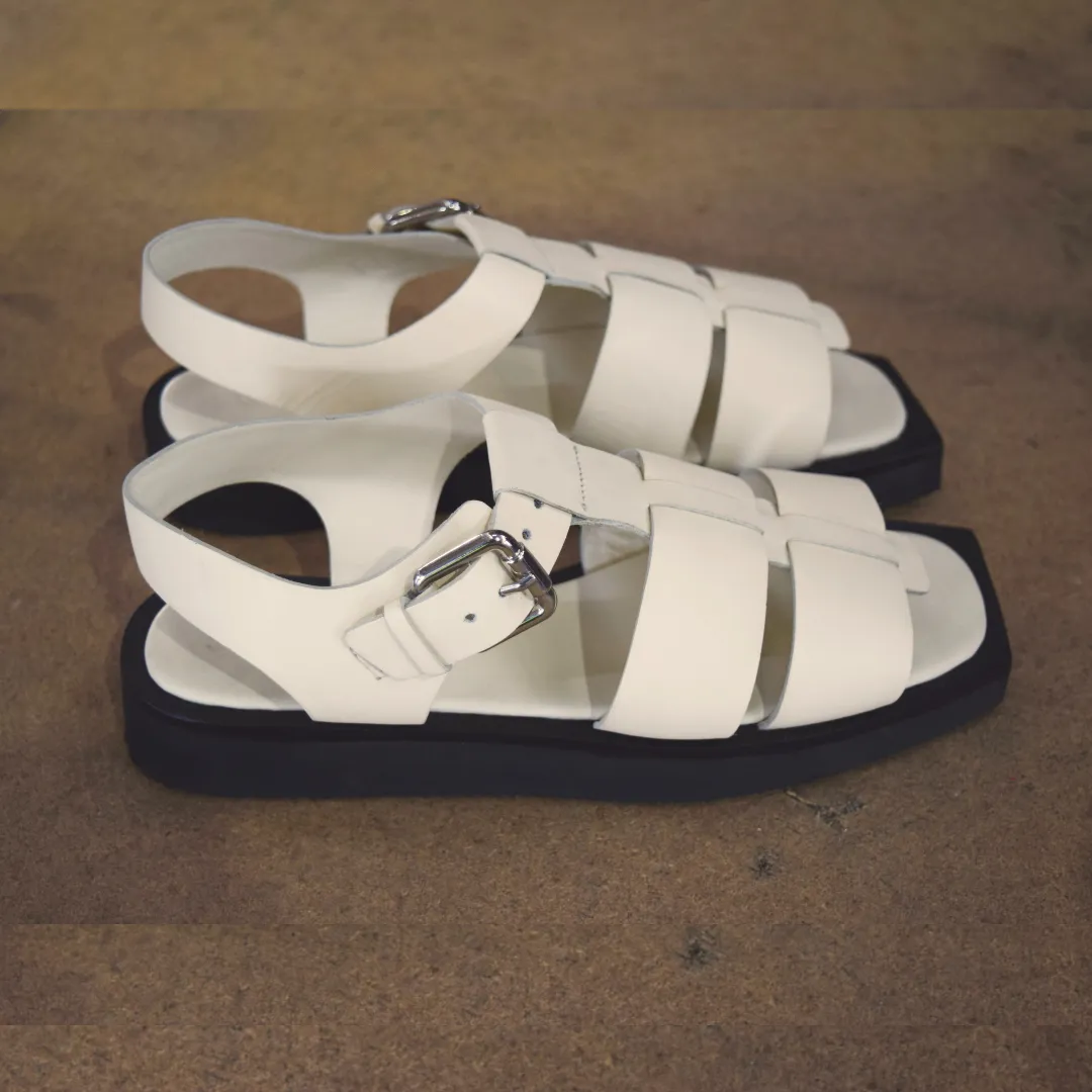 Hawkins Sandal Off White/Black sold by Sol Sana product image thumbnail 3