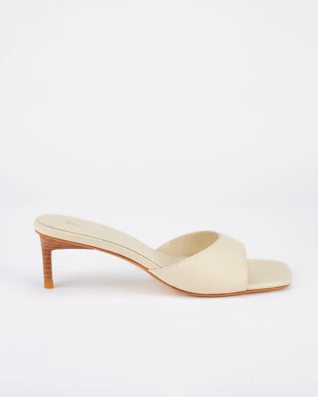 Ginny Mule Off White sold by Sol Sana