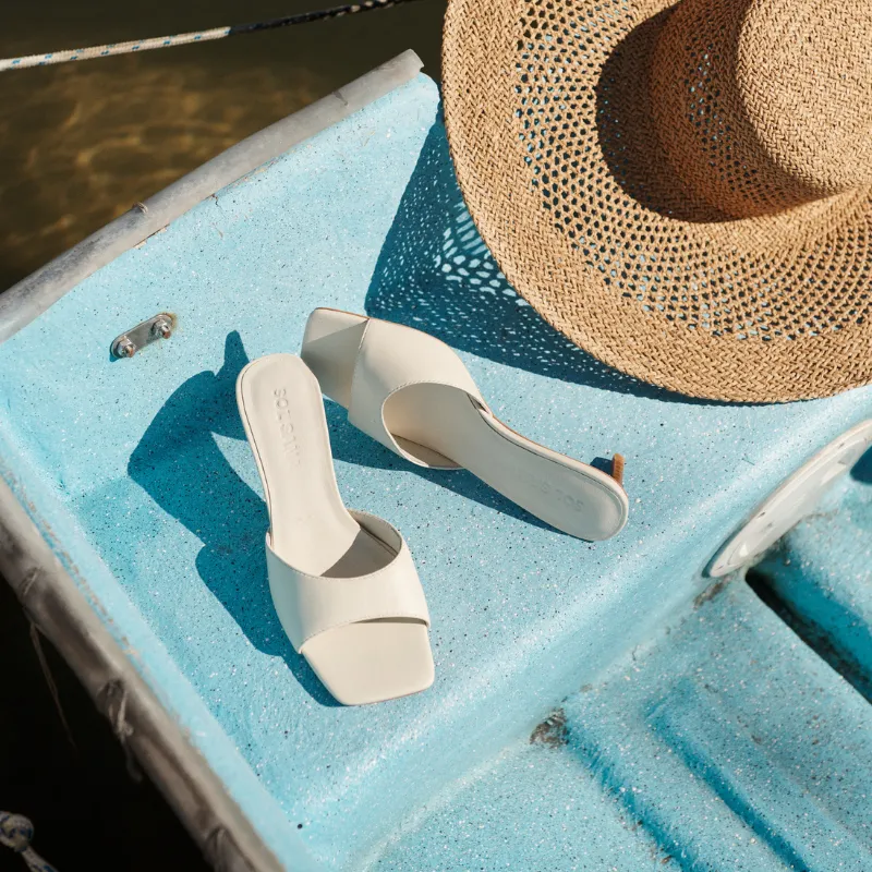 Ginny Mule Off White sold by Sol Sana product image thumbnail 4