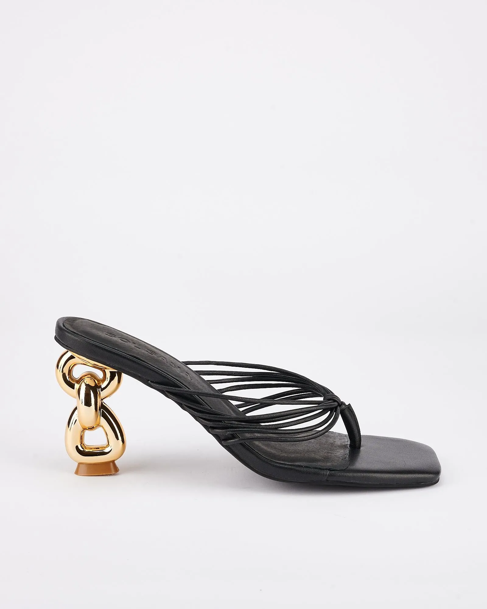 Strand Heel Black sold by Sol Sana