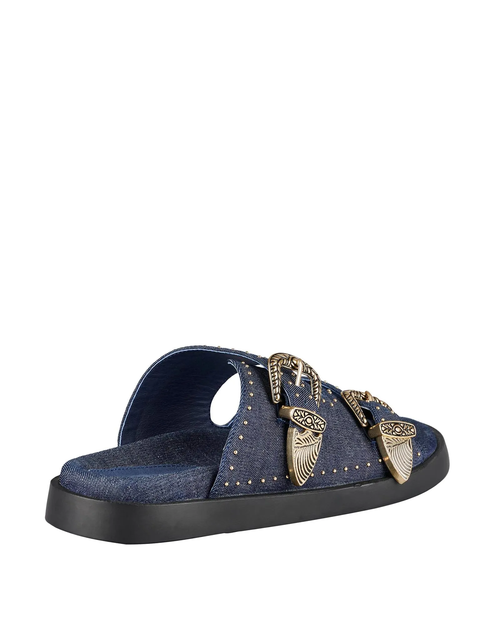 Eastwood Stud Footbed Denim / Gold sold by Sol Sana product image thumbnail 4