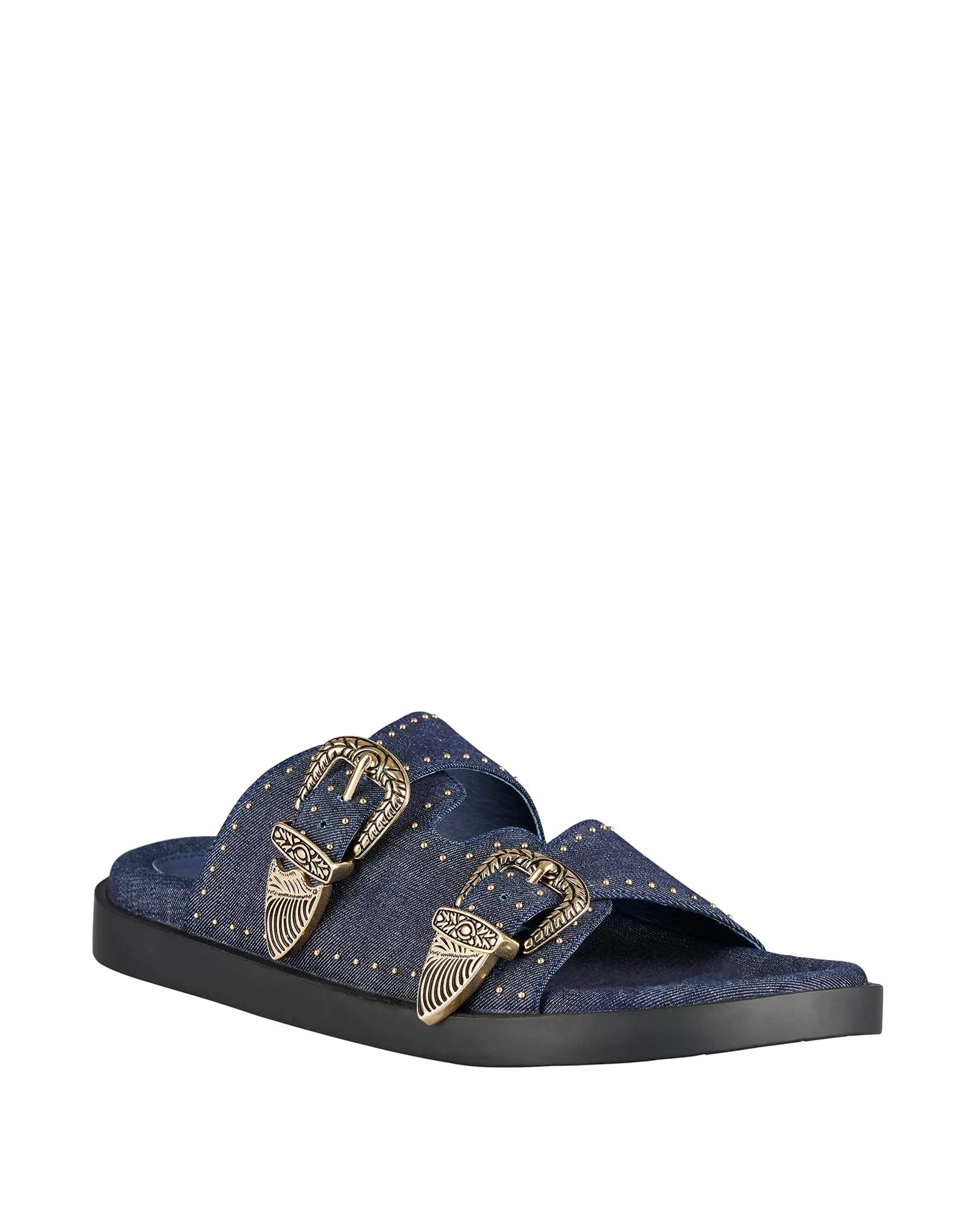 Eastwood Stud Footbed Denim / Gold sold by Sol Sana product image thumbnail 5