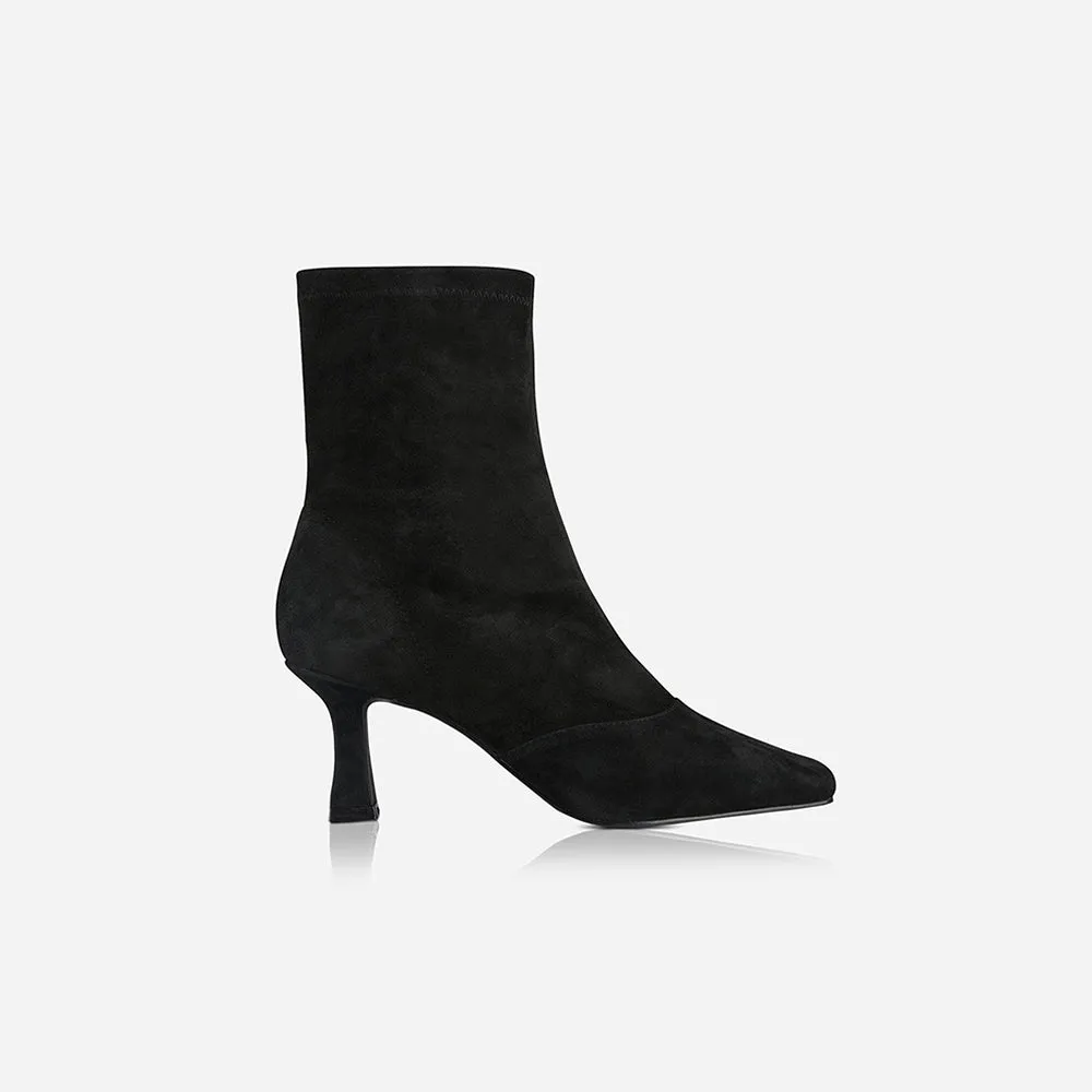 Aria Boot Black Suede sold by Sol Sana