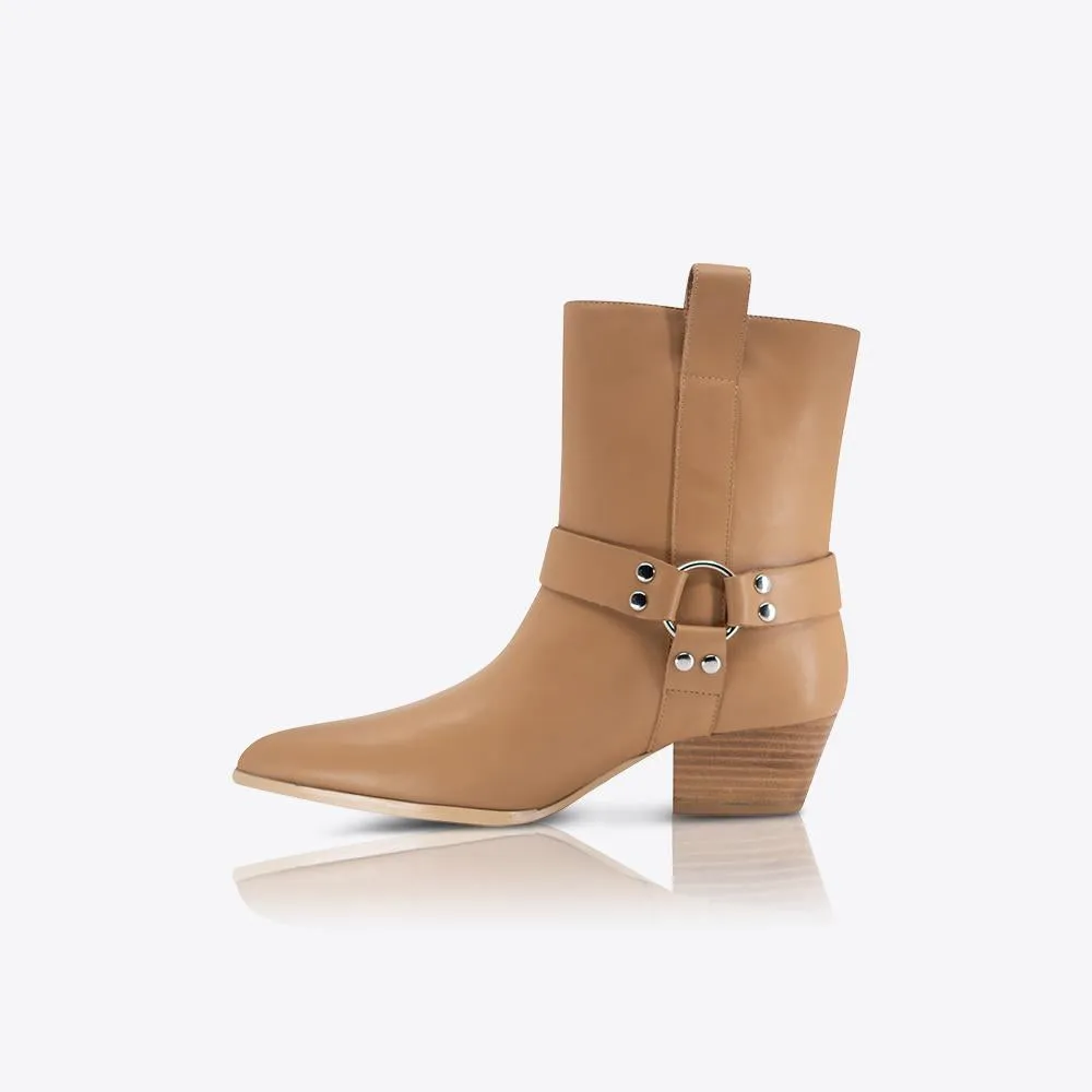 Biker Boot Tan sold by Sol Sana product image thumbnail 5