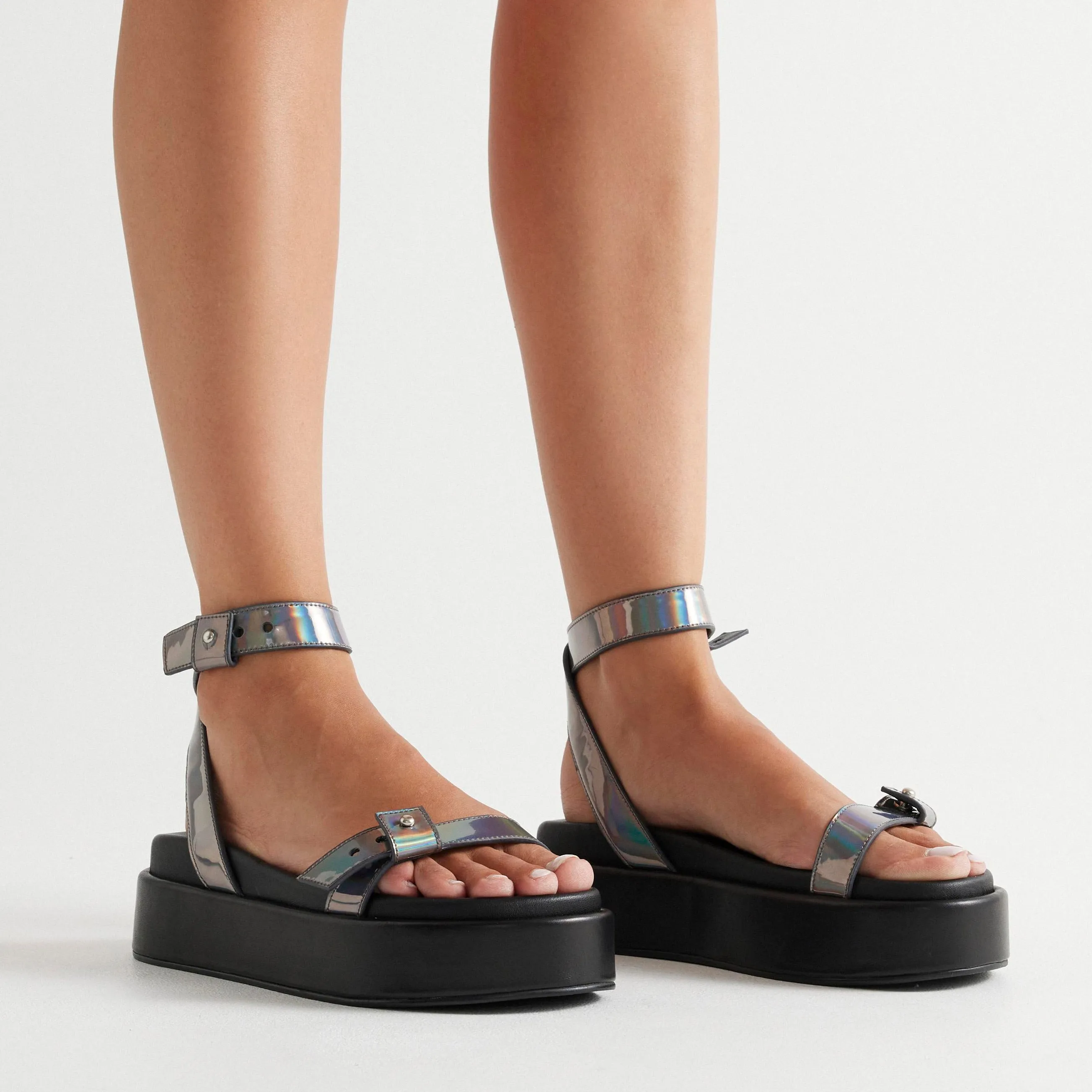 Ophelia Flatform Pewter sold by Sol Sana product image thumbnail 2