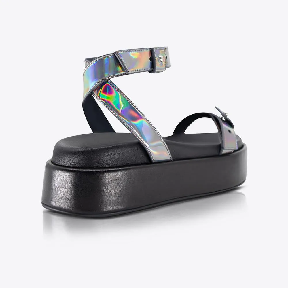 Ophelia Flatform Pewter sold by Sol Sana product image thumbnail 3