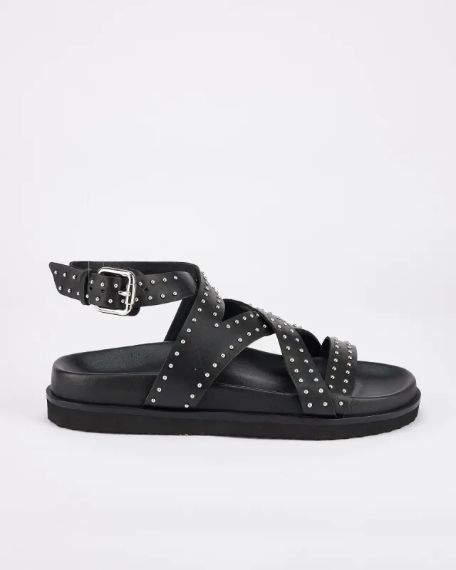 Vapetto Footbed Black/Silver sold by Sol Sana