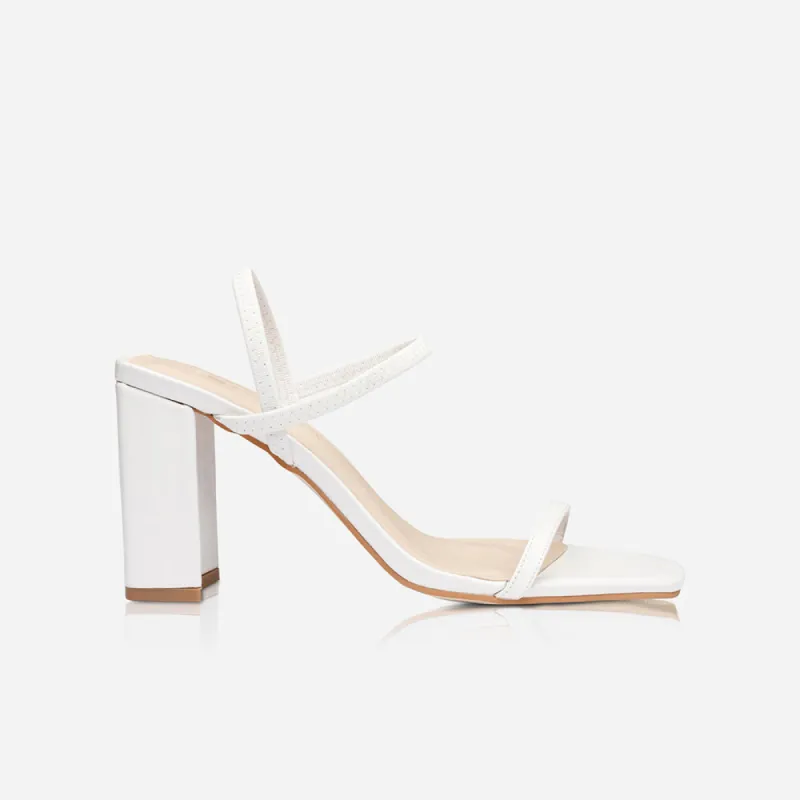Lily Heel White sold by Sol Sana