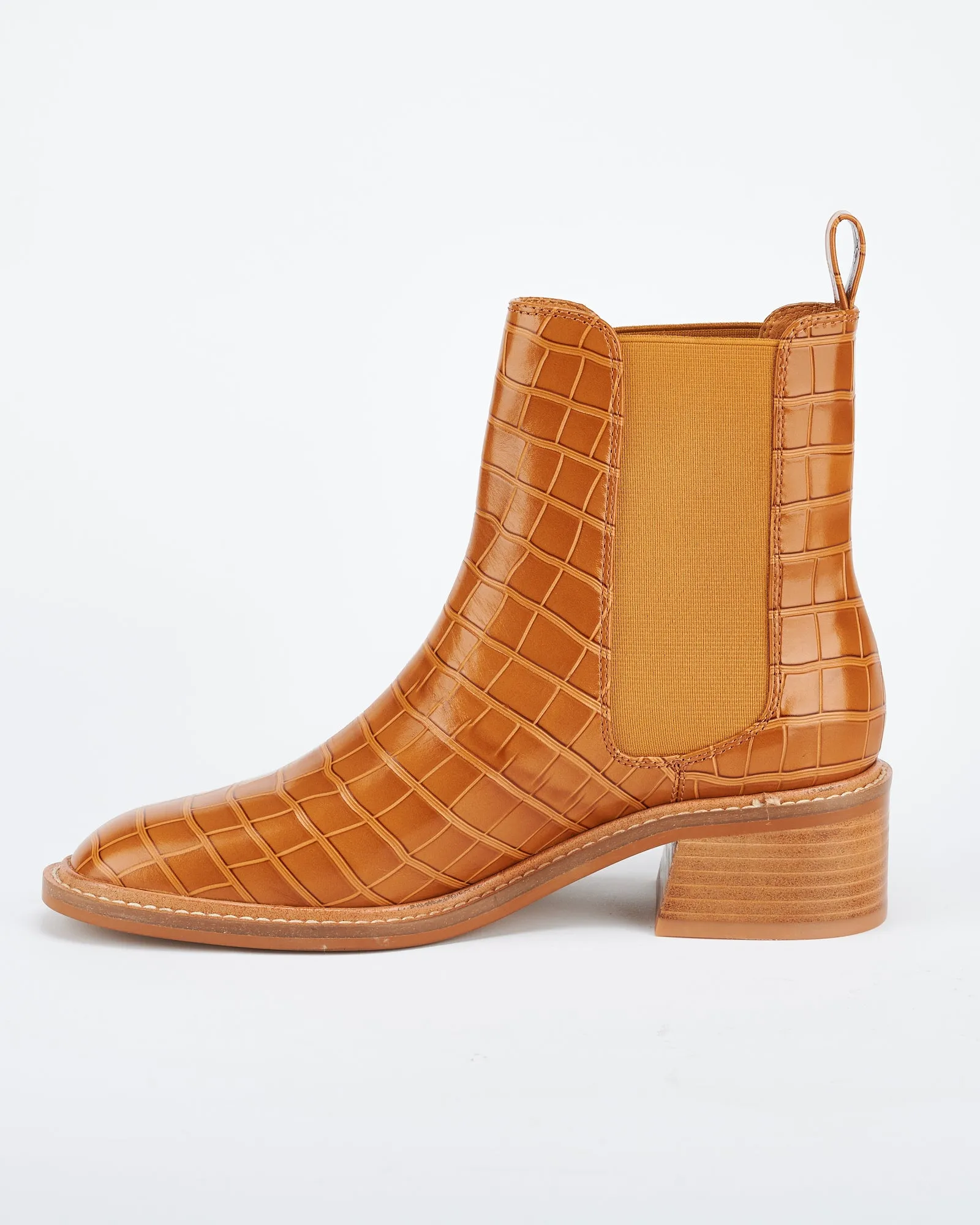 Chelsea Boot Tan Croc sold by Sol Sana product image thumbnail 4
