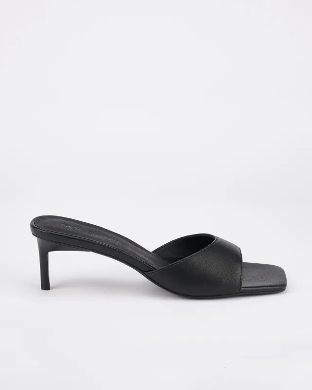 Ginny Mule Black sold by Sol Sana